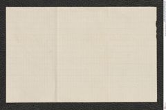 Nachlass Franz Steindachner, Notiz (29.10.1879) und Kuvert, Inv.Nr. 133.09, Seite 4